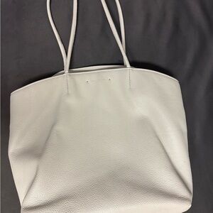 Marc Jacobs Light Gray Leather Tote